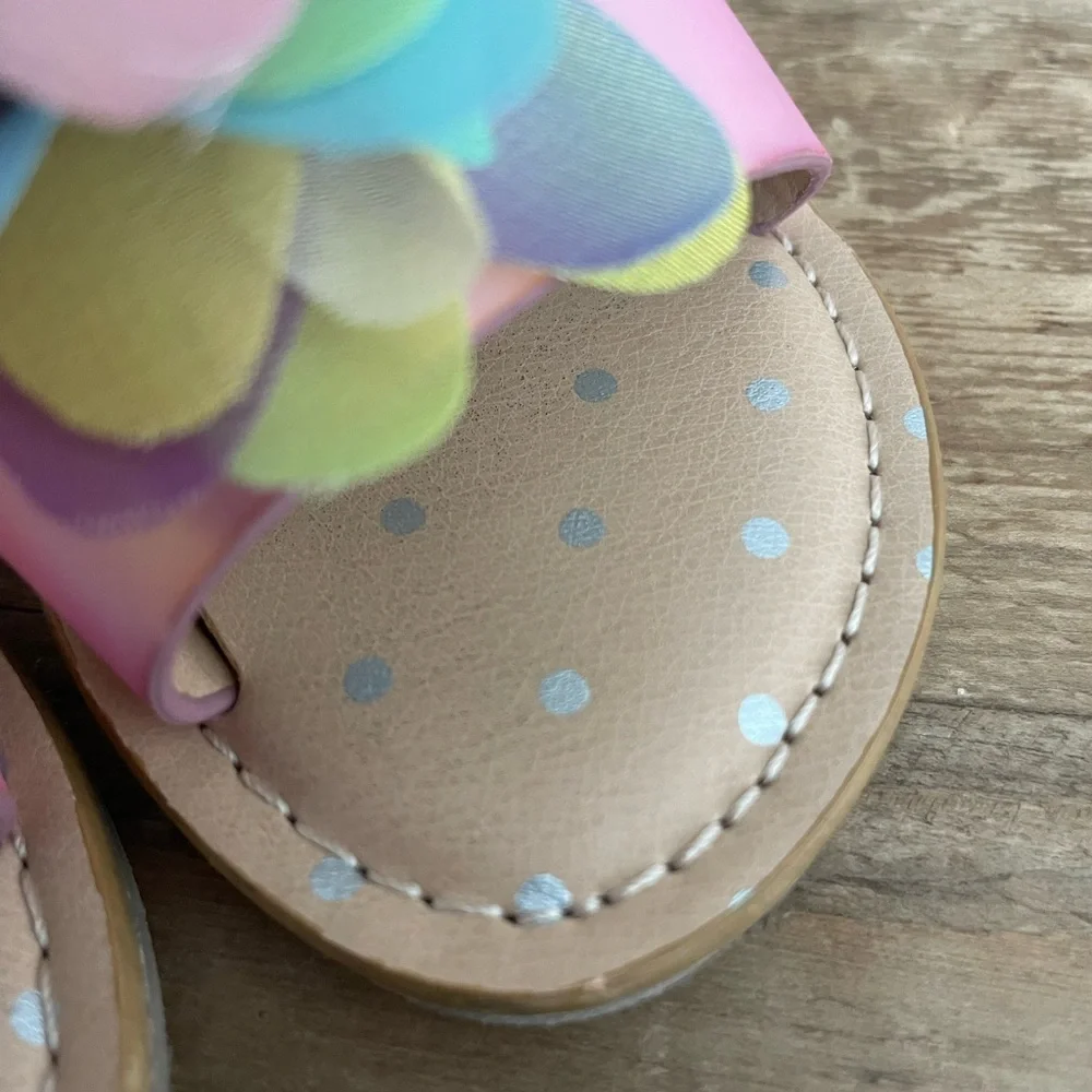 Cat & Jack: Toddler Pink and Yellow Floral Sandals